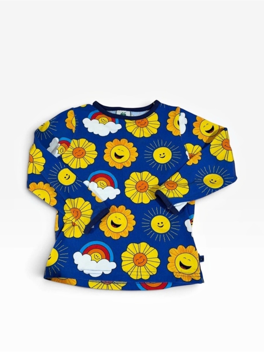 Smafolk Blue Sunshine Short Sleeve Tee Size 2-3 years or 92-98